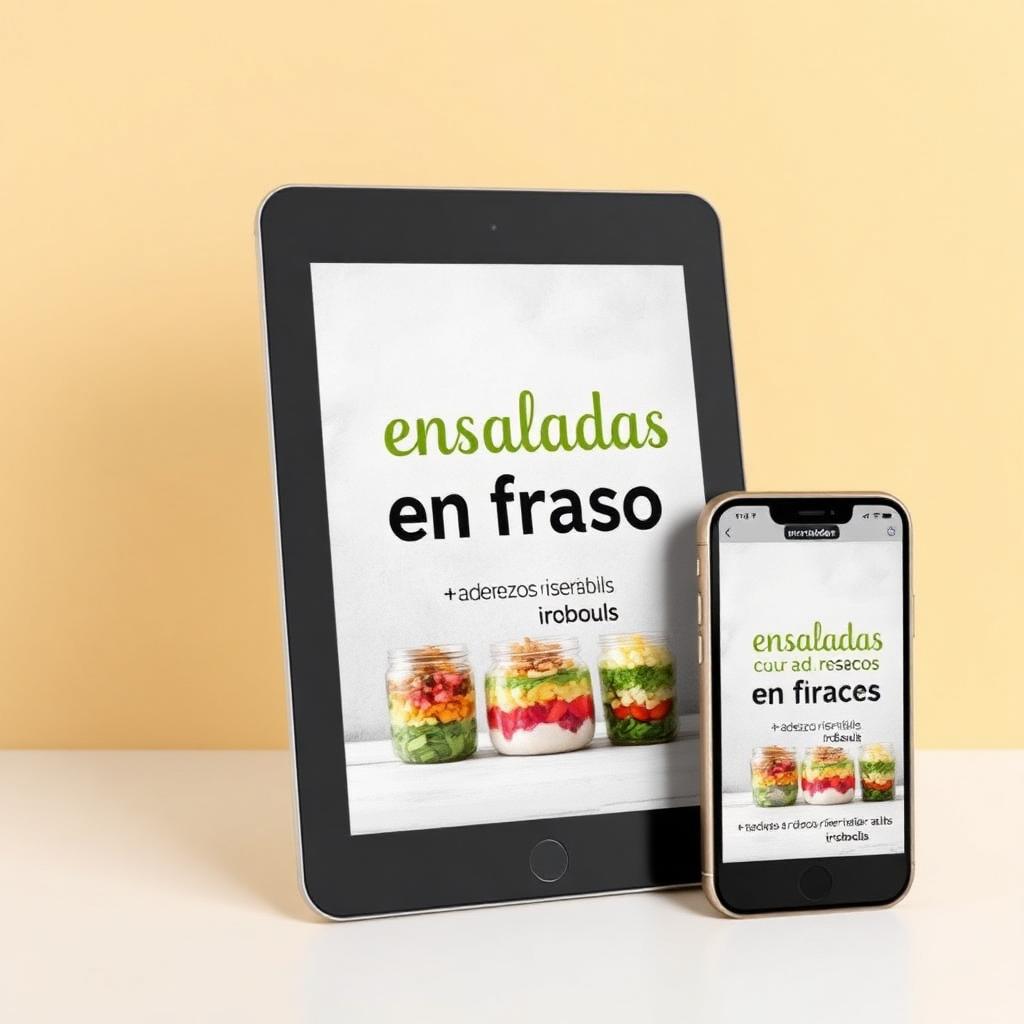 Ebook 60 recetas de ensaladas en frasco